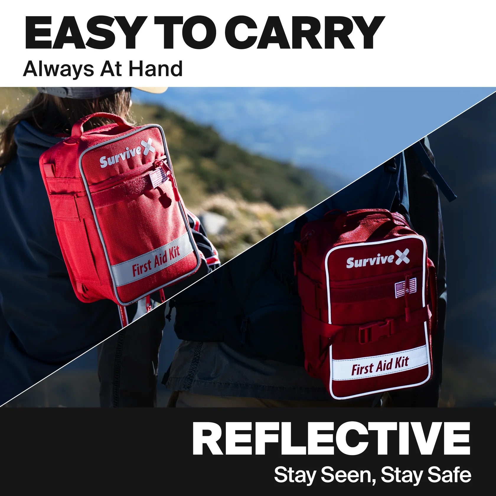 SurviveX Large First Aid Kit