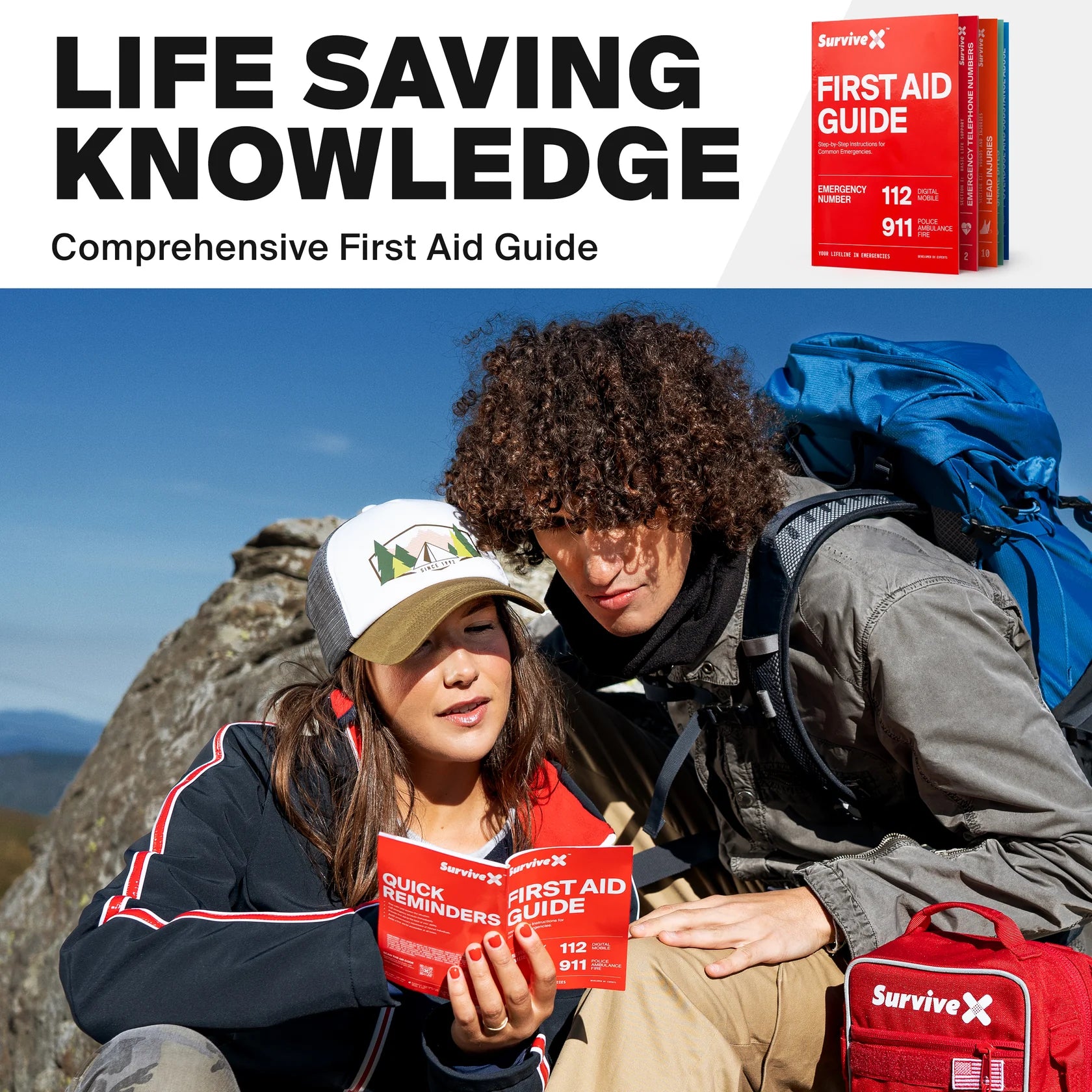 SurviveX Large First Aid Kit
