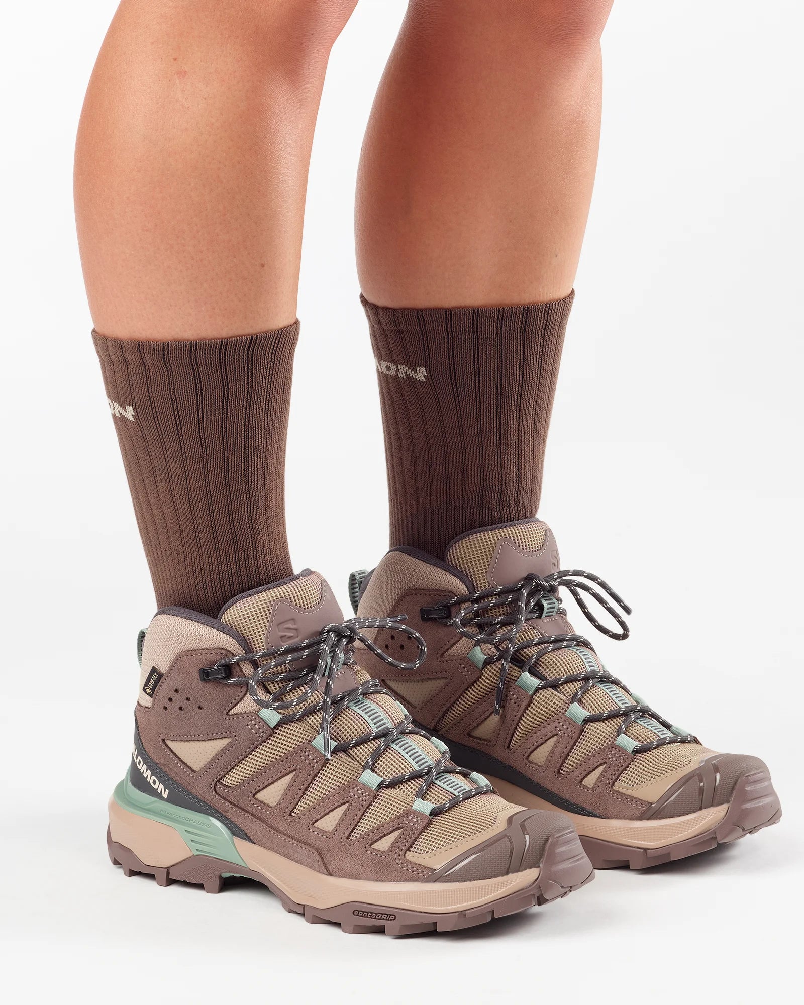 Salomon X ULTRA 360 עור, גובה בינוני, Gore-Tex